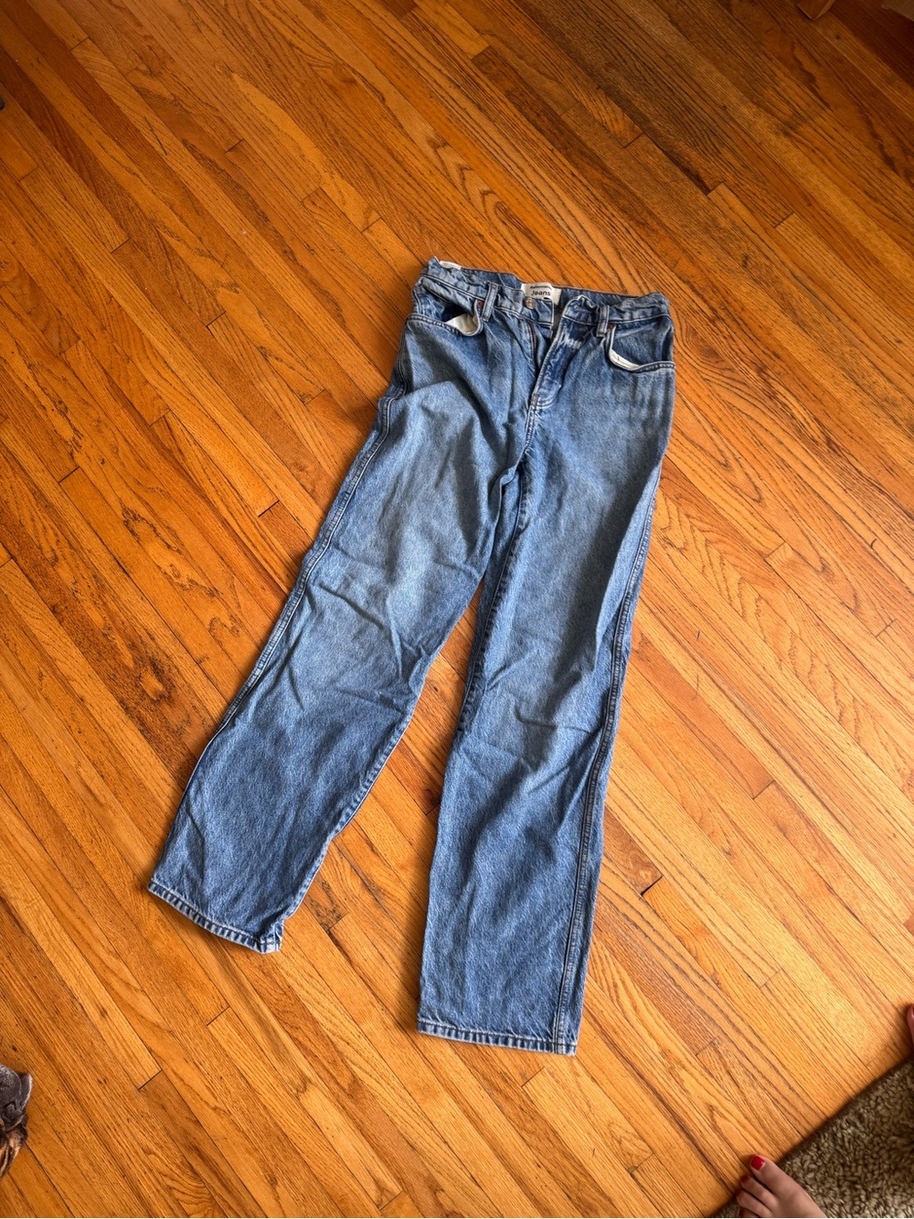 Reformation Relaxed Men's Jeans in Light Blue Wash
